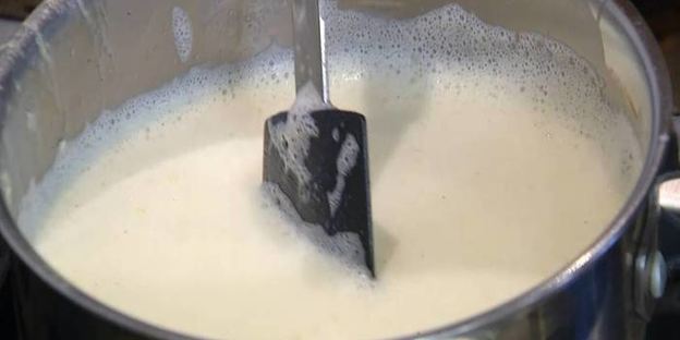 мороженое с белым шоколадом