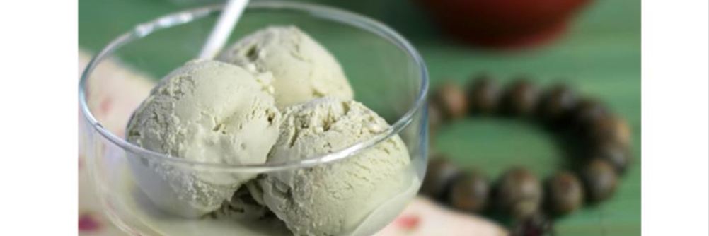 Мороженое с чаем матча по-японски