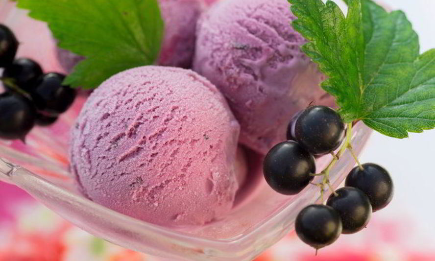 Рецепт мороженого с черной смородиной