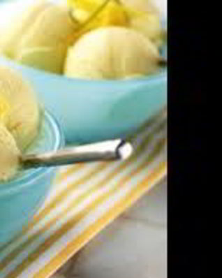 Мороженое с дыней