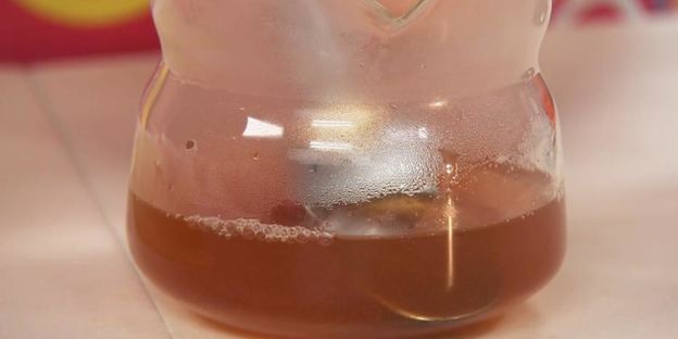 мороженое с винным желе