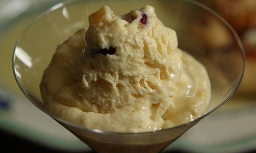 Рецепт мороженого с вялеными фруктами