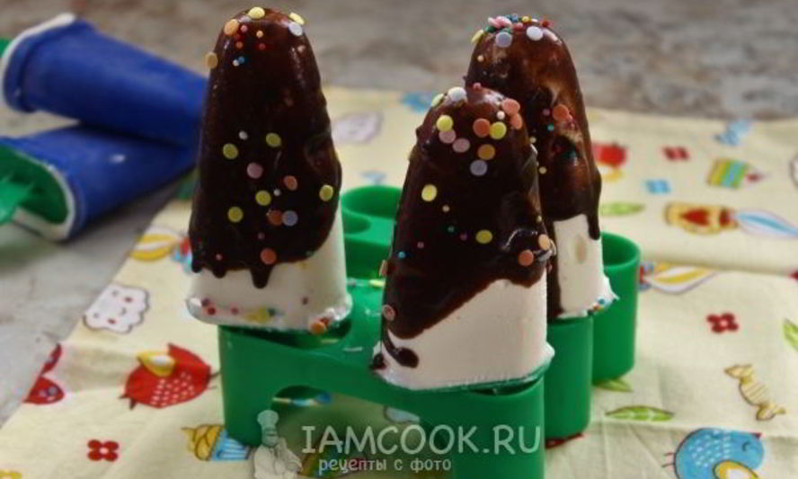 Рецепт мороженого эскимо