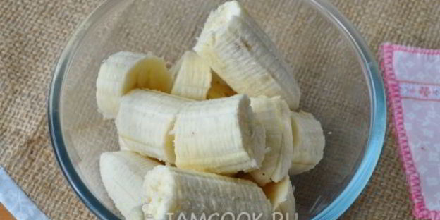 мягкое банановое мороженое