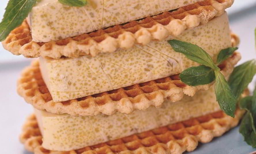 Рецепт мятного мороженого