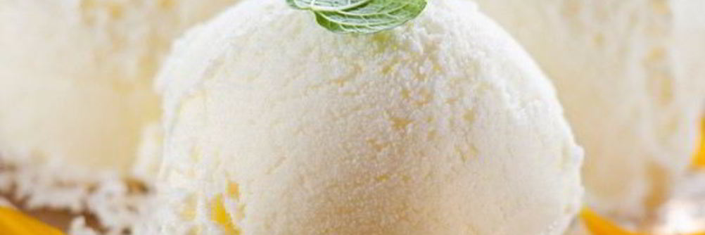 Нежное сливочно-ванильное мороженое