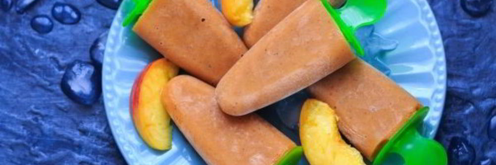 Персиково-банановое мороженое