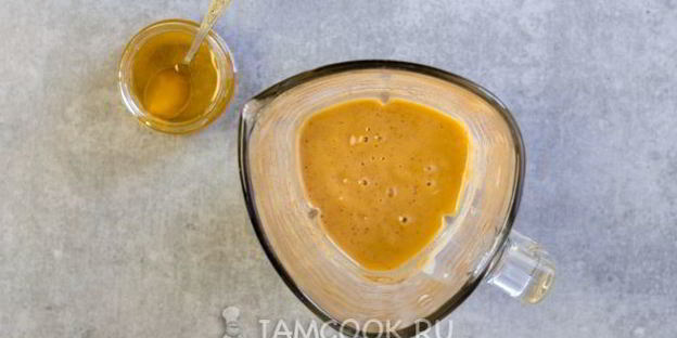 персиково-банановое мороженое