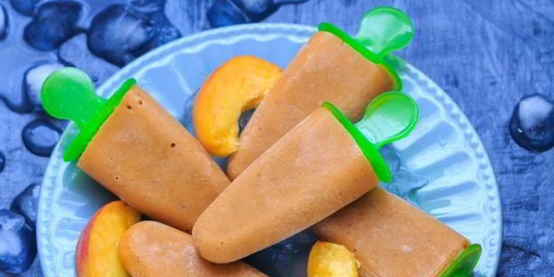 персиково-банановое мороженое