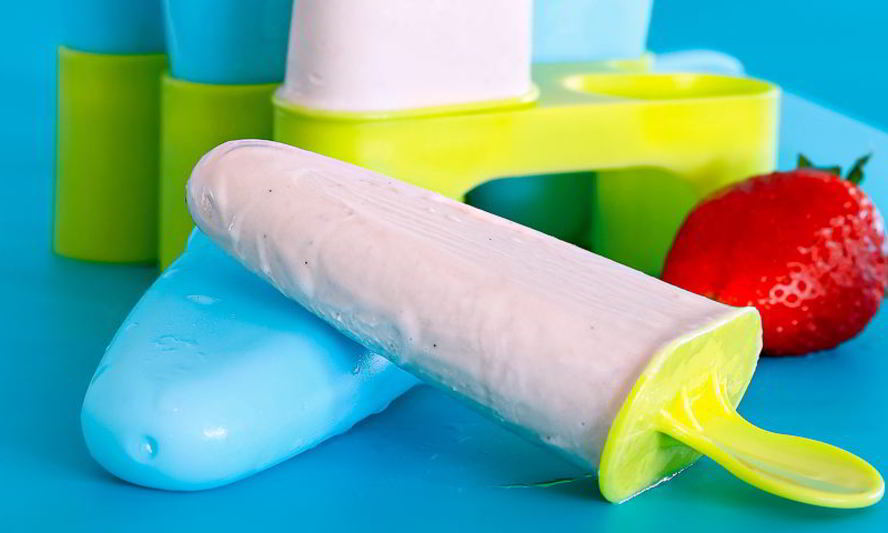 Рецепт простого клубничного мороженого