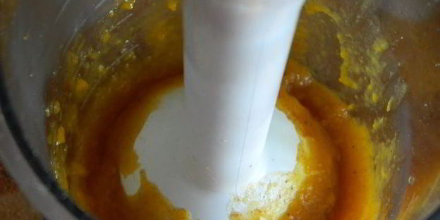 пряное мороженое с тыквой