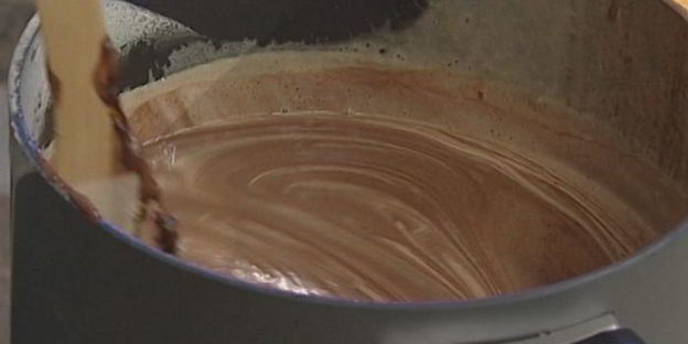 шоколадное мороженое с виски