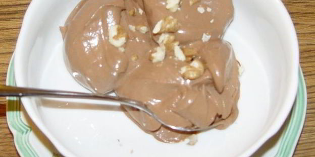 шоколадное мороженое с виски