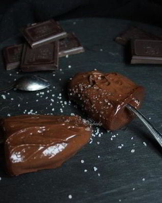 Шоколадный десерт-мороженое