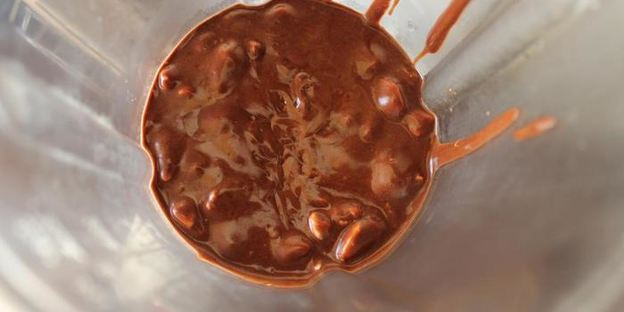 шоколадный десерт-мороженое