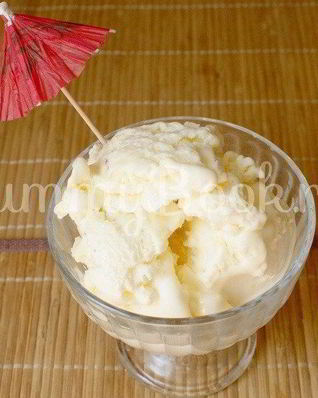 Сливочное мороженое