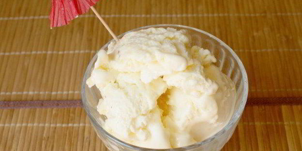 сливочное мороженое