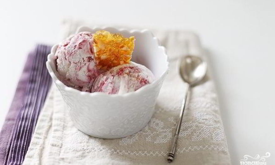 Рецепт смородинового мороженого