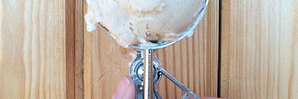 Соевое ванильное мороженое