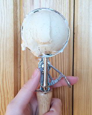 Соевое ванильное мороженое