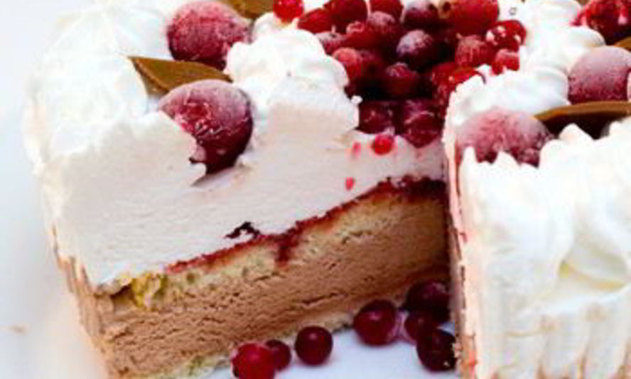 Рецепт торта-мороженого по-домашнему