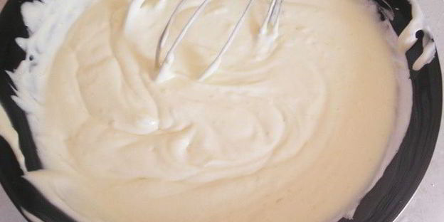 торт-мороженое с лимонным кремом