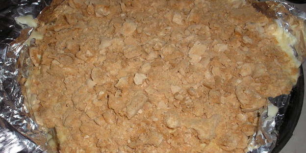 торт-мороженое с лимонным кремом