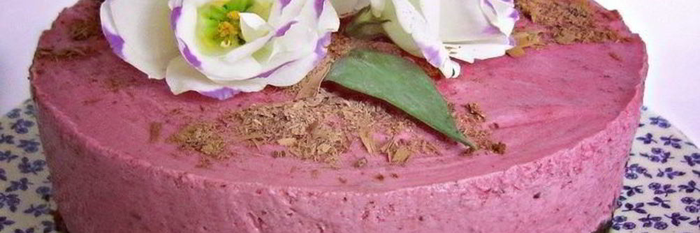 Торт-мороженое Ягодно-ореховый дуэт