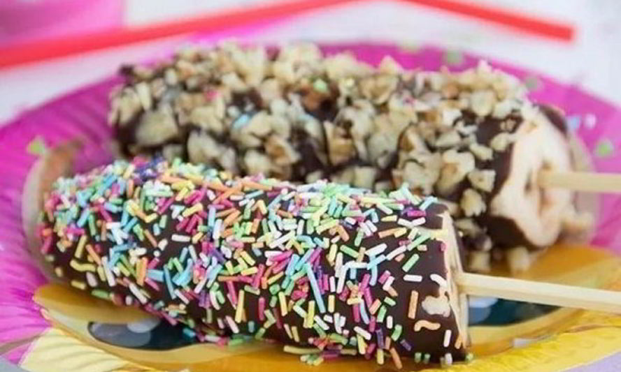 Рецепт эскимо из банана в шоколаде