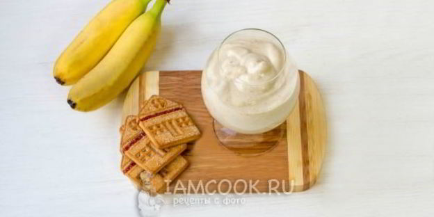 банановый мусс