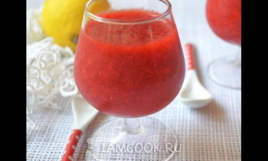 Рецепт клубничного мусса