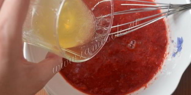 клубничный мусс