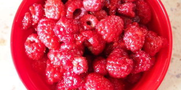 малиновый мусс из манки