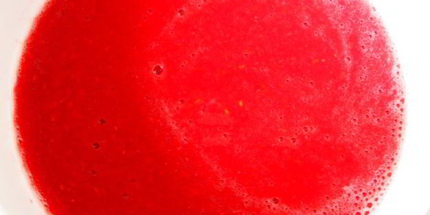 малиновый мусс из манки