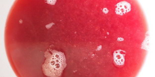 малиновый мусс из манки