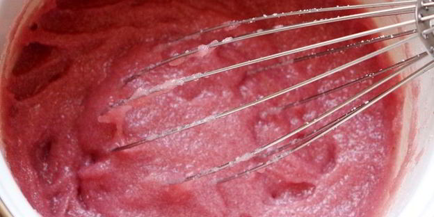 малиновый мусс из манки