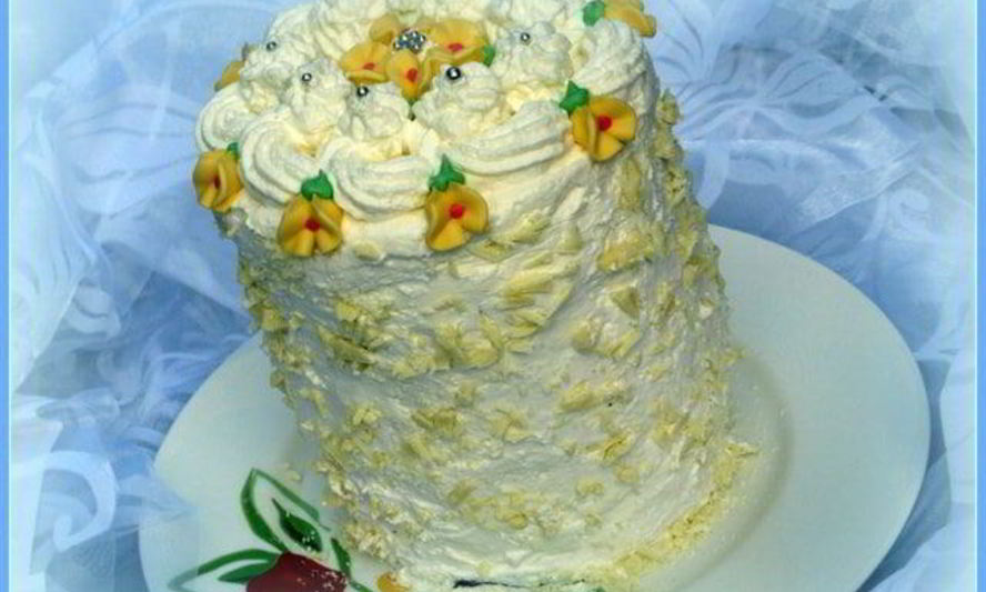 Рецепт мильфея с муссом из белого шоколада