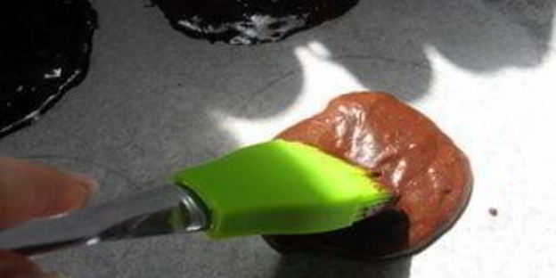 мильфей с муссом из белого шоколада