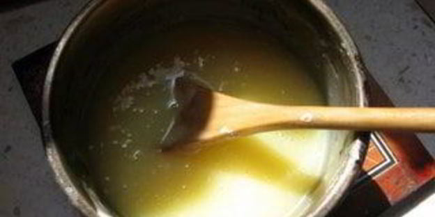 мильфей с муссом из белого шоколада