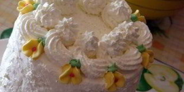 мильфей с муссом из белого шоколада