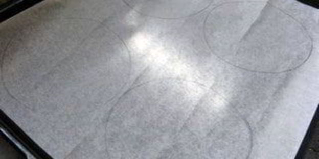 мильфей с муссом из белого шоколада