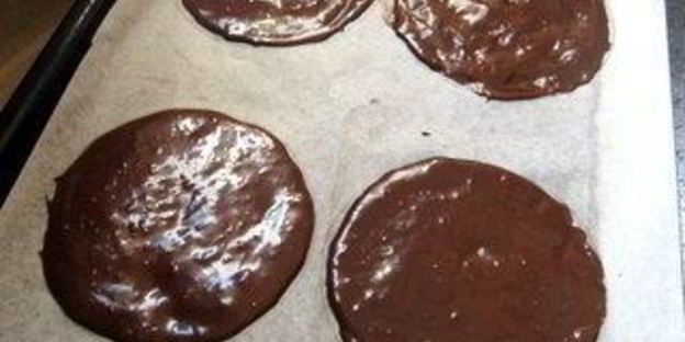 мильфей с муссом из белого шоколада