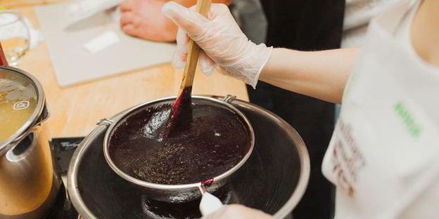 мусс из черной смородины