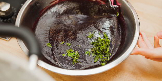 мусс из черной смородины