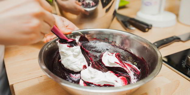 мусс из черной смородины