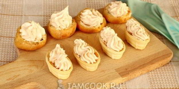 мусс из малосольной горбуши