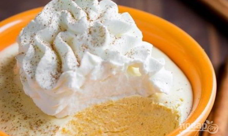 Рецепт мусса из тыквы