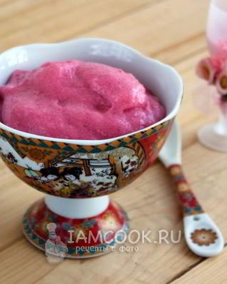 Мусс клюквенный