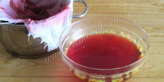 мусс клюквенный