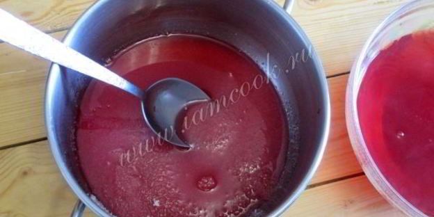 мусс клюквенный